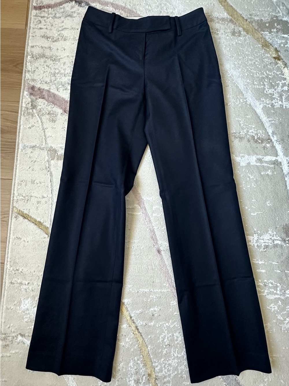 LOFT Julie Navy Trousers